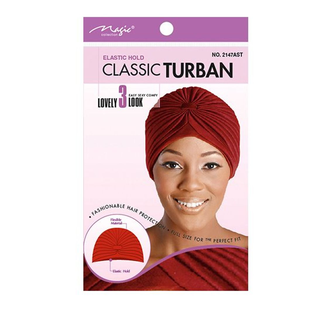 Magic Collection Turban Assorted Color - 2147ast - Assorted Colors