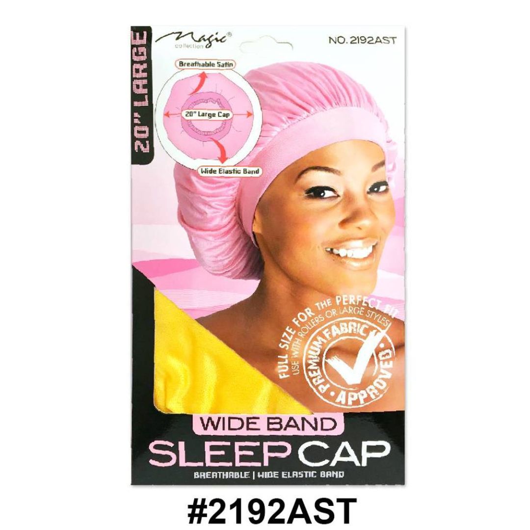Magic Collection Women's Wide Band Sleep Cap Large 2192ast - Assorted Colors