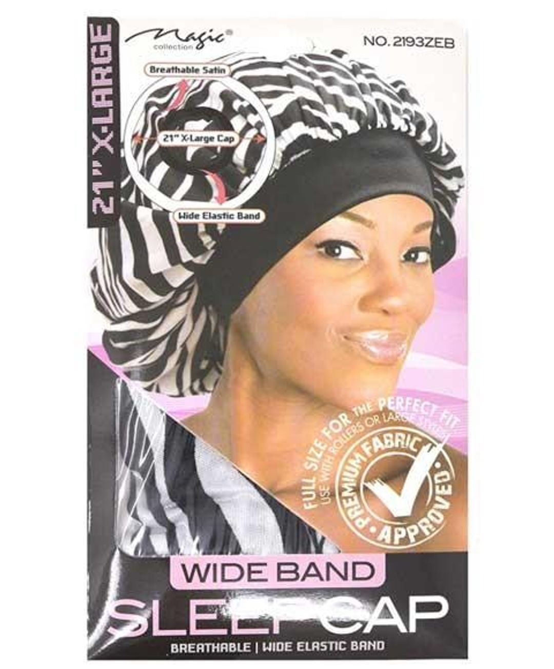 Magic Collection X-large Wide Band Sleep Cap - 2193zeb