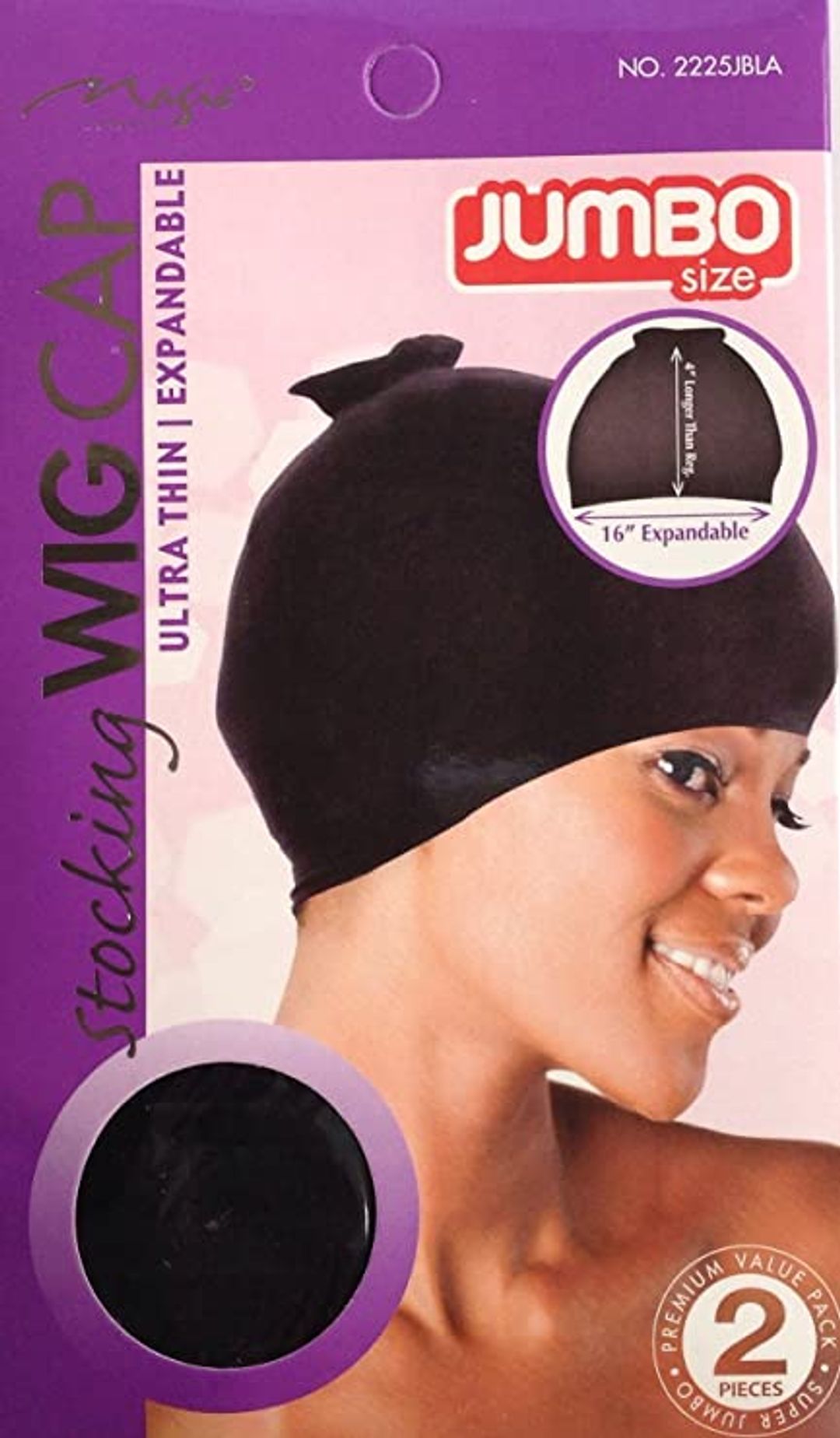 Magic Collection Women's Super Jumbo Wig Cap - 2225Jbla