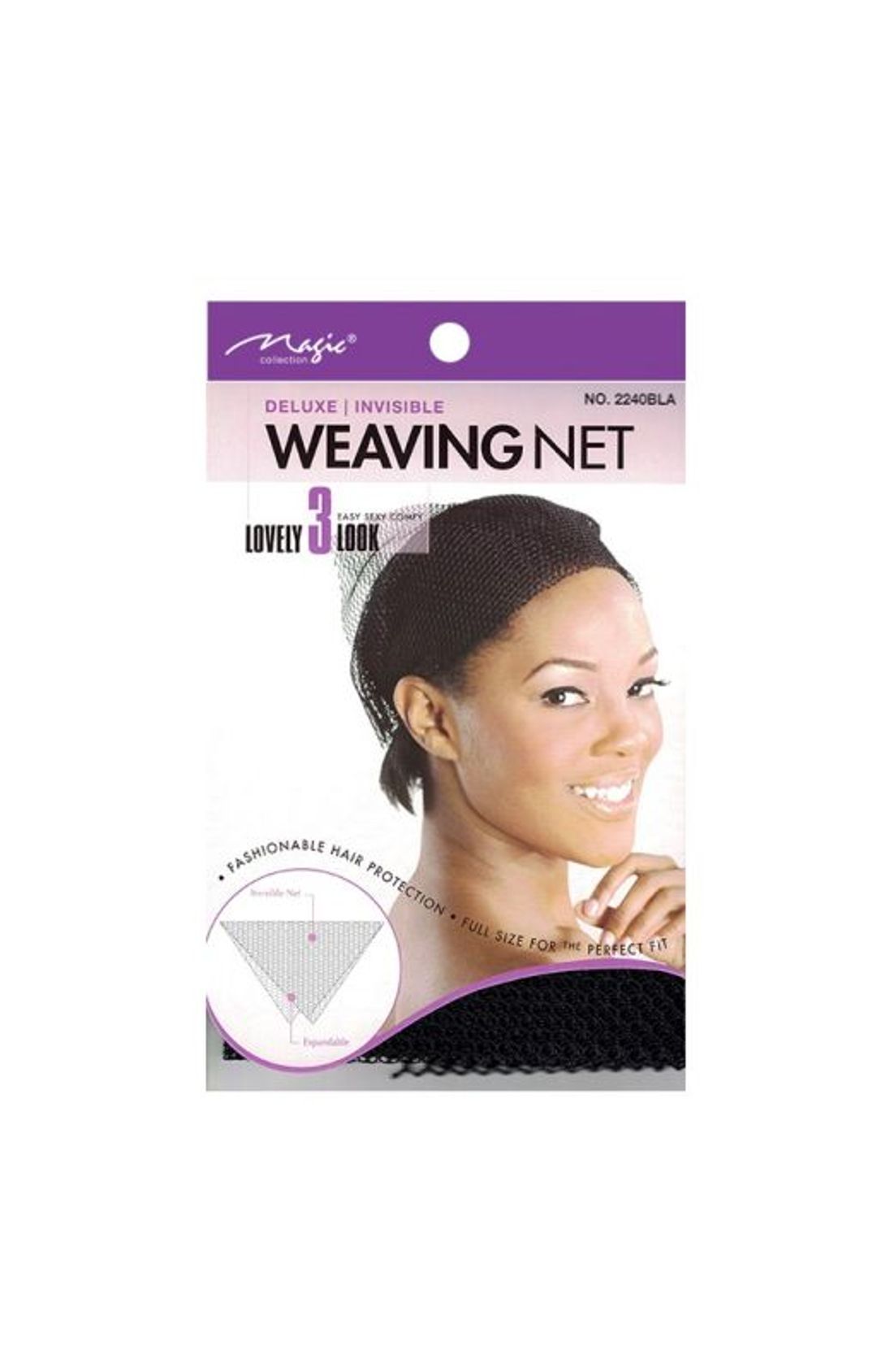Magic Collection Women's Weaving Net - 2240bla