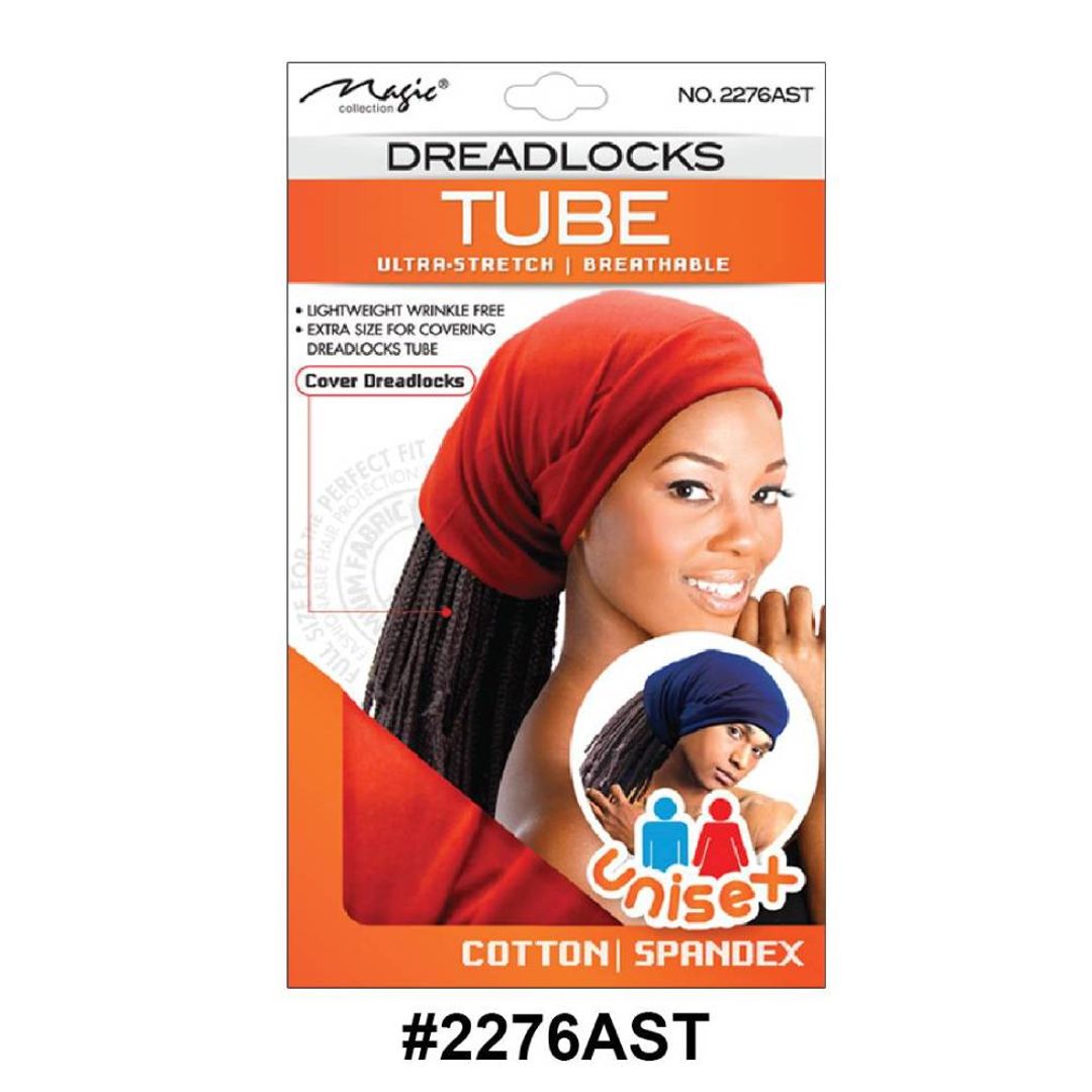 Magic Collection Cotton Unisex Dread Locks Tube 2276ast - Assorted Colors
