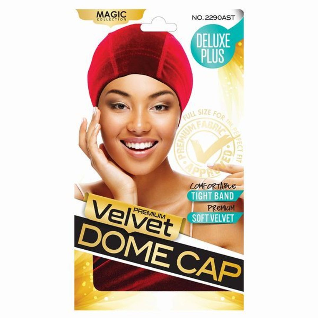 Magic Collection Velvet Dome Cap - 2290ast