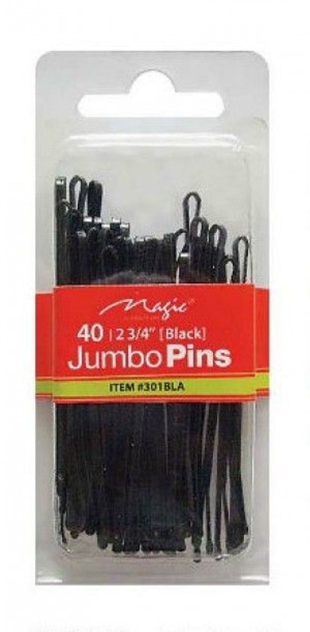 Magic Collection 40 Jumbo Pins - 301blk