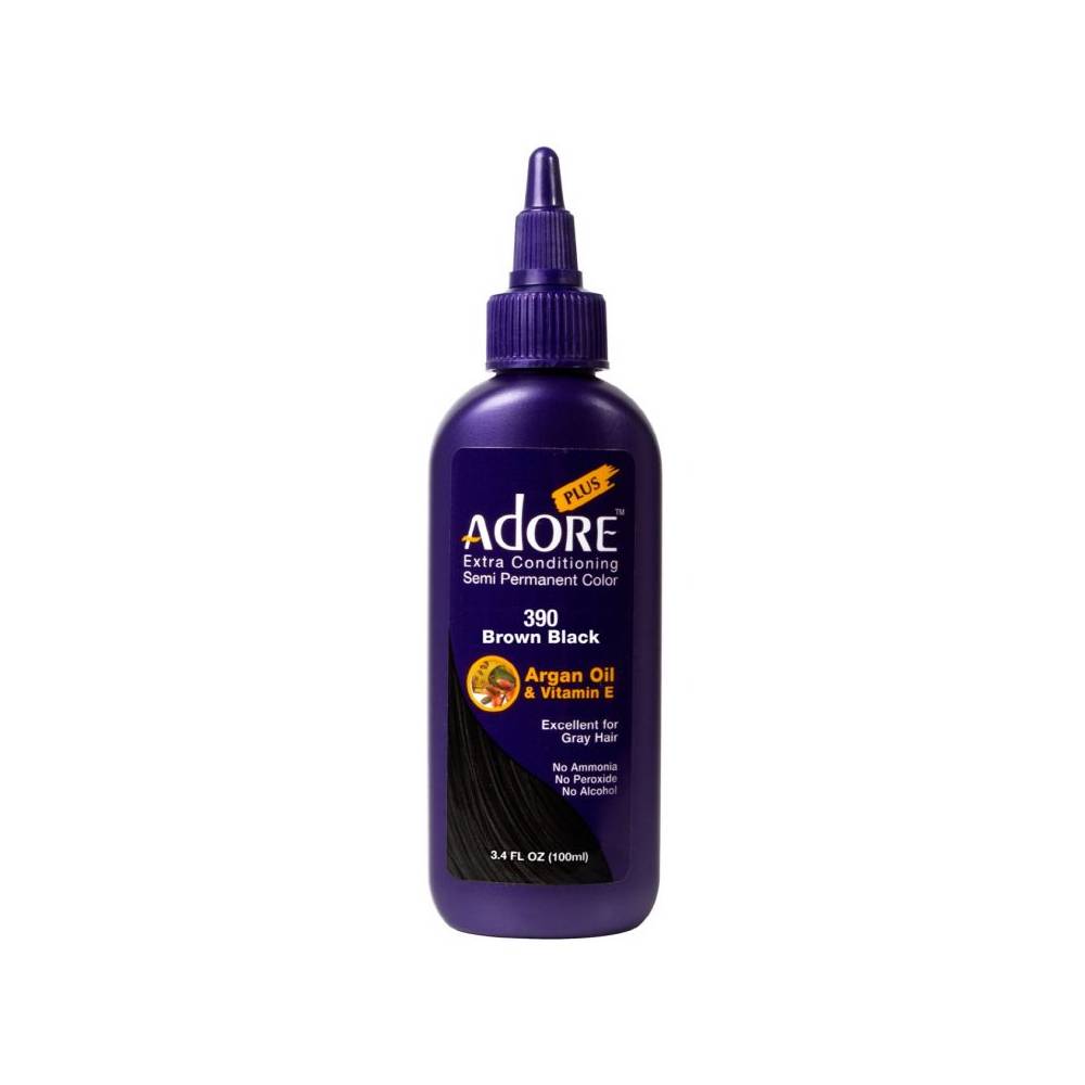 Adore Extra Conditioning Hair Colour - Brown Black
