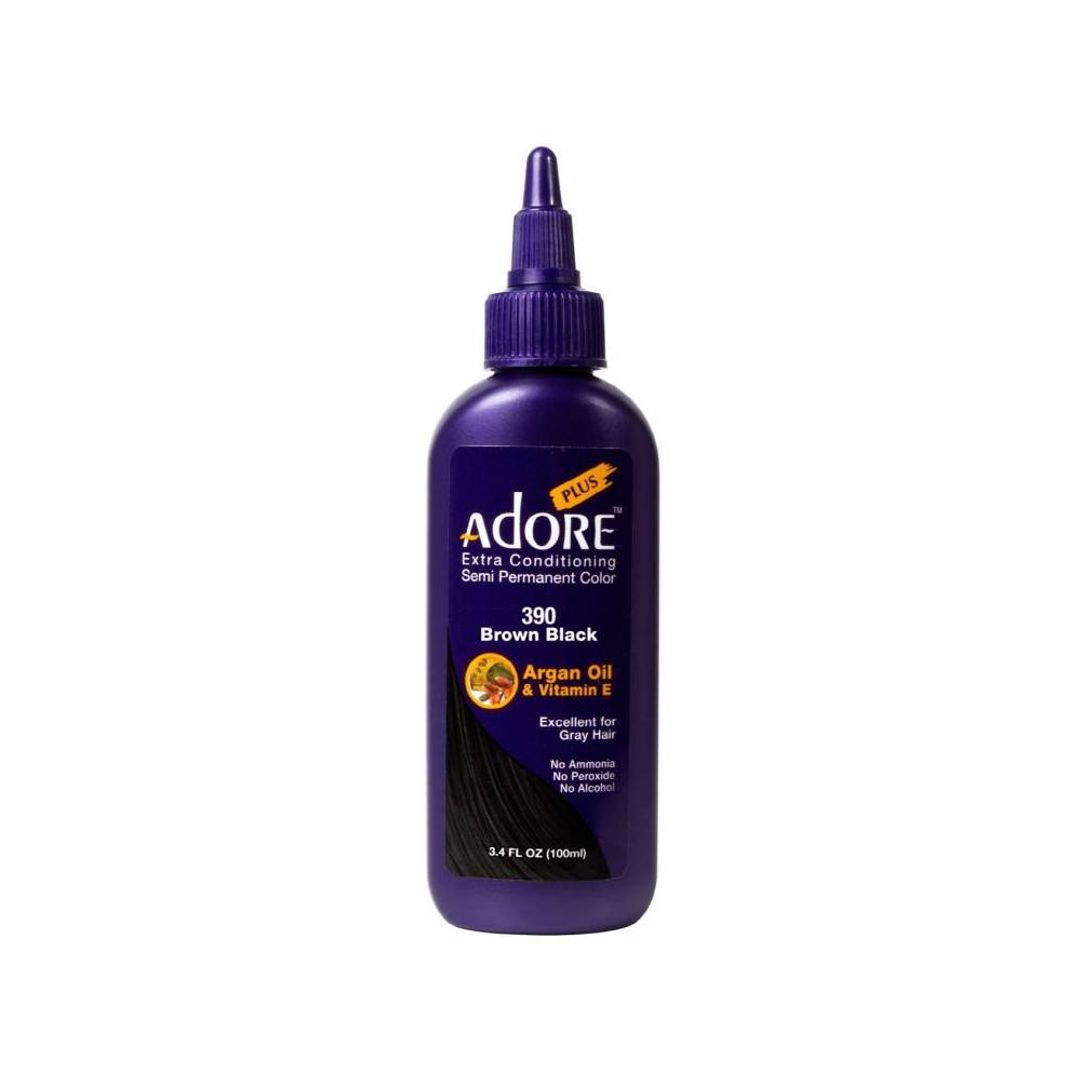 Adore Extra Conditioning Hair Colour - Brown Black