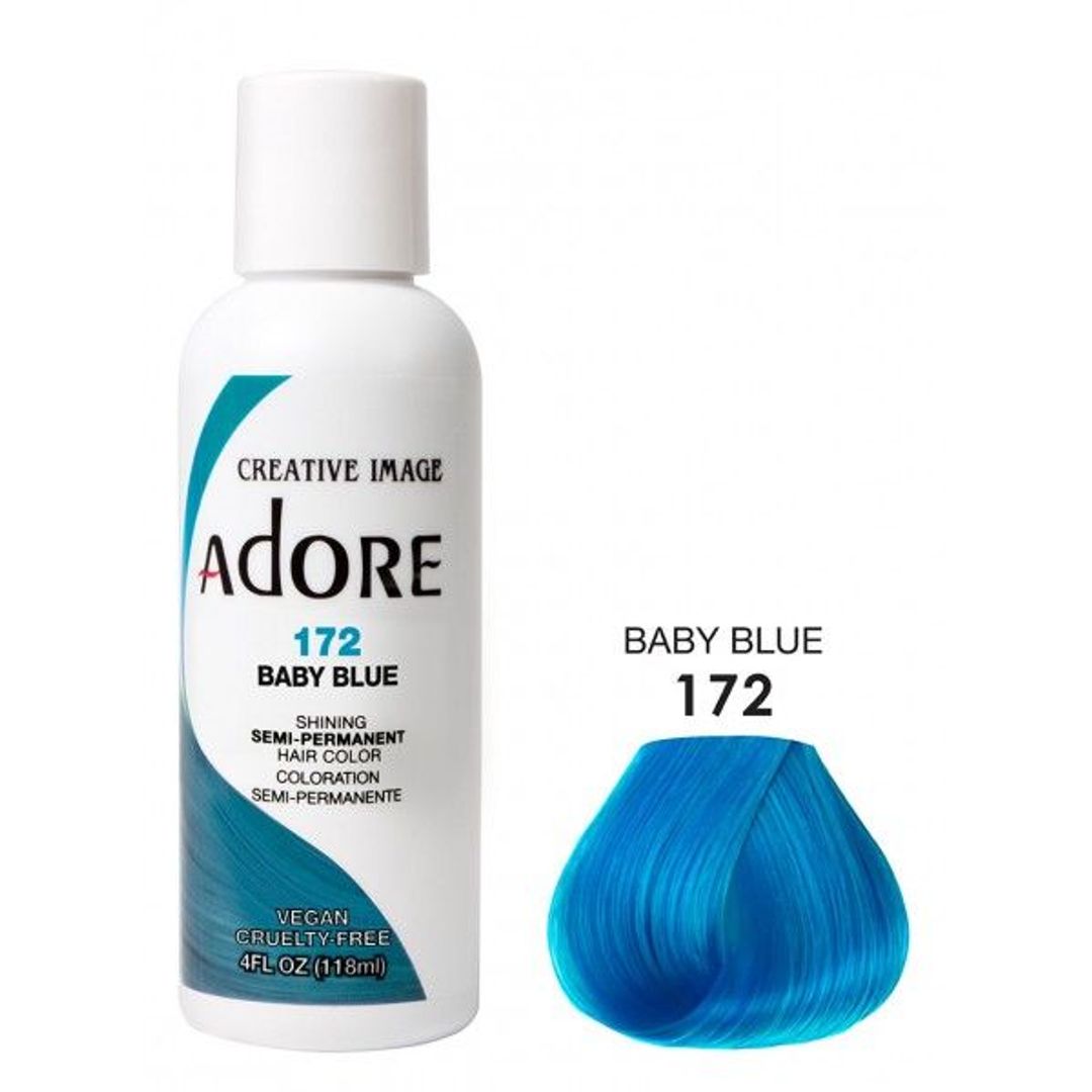 Adore Semi Permanent Hair Colour - Baby Blue