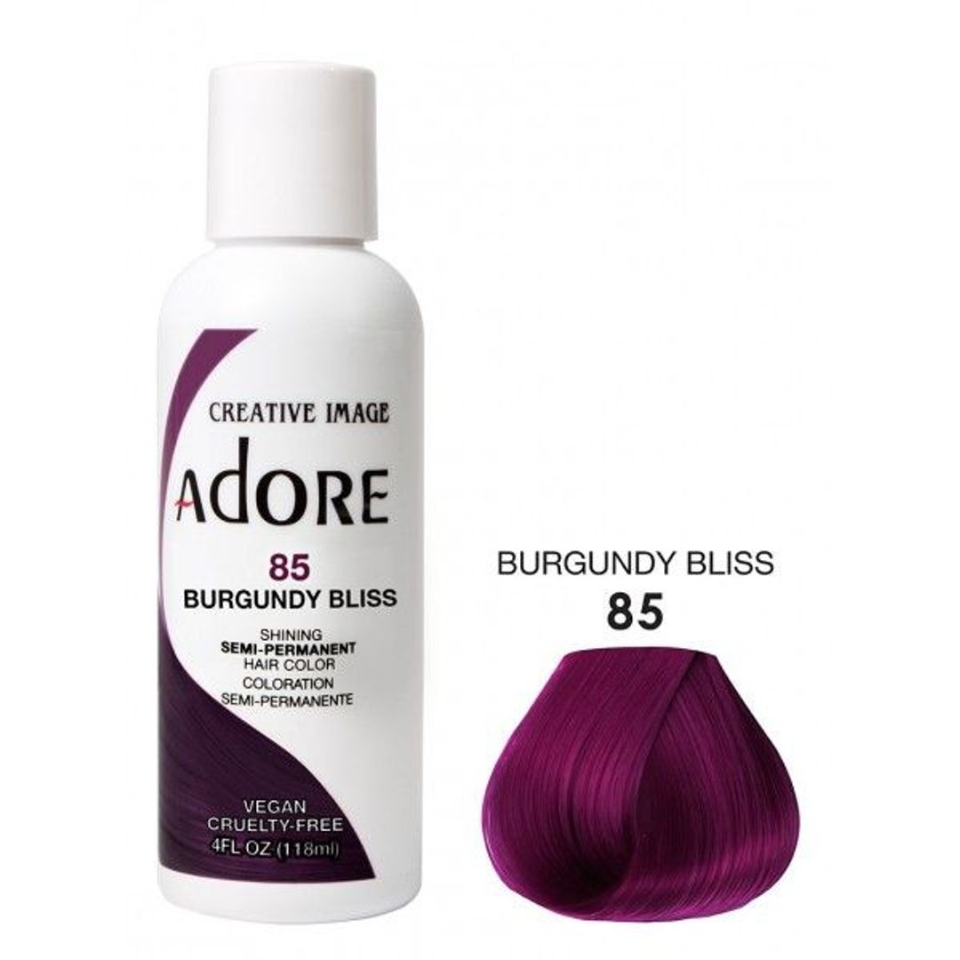 Adore Semi Permanent Hair Colour - Burgundy Bliss