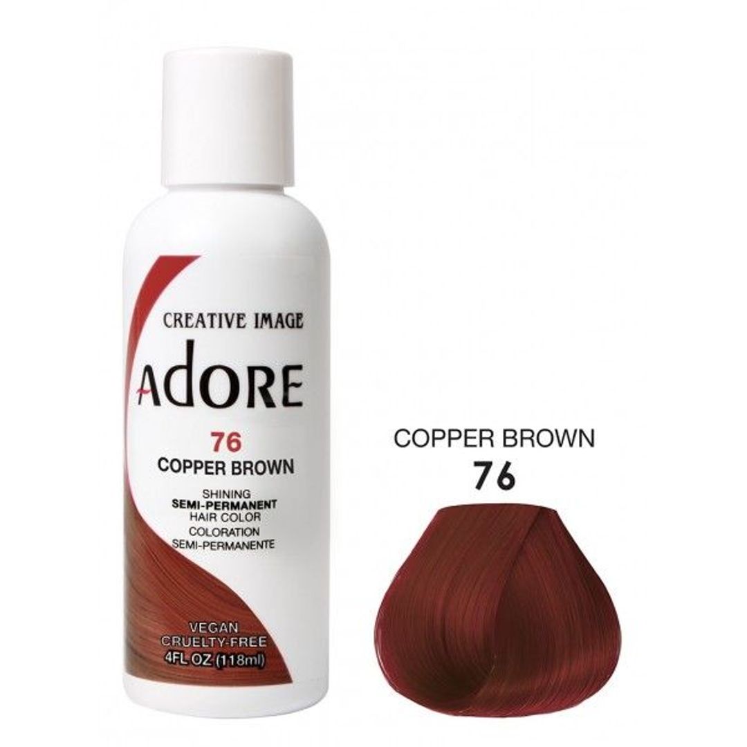 Adore Semi Permanent Hair Colour - Copper Brown