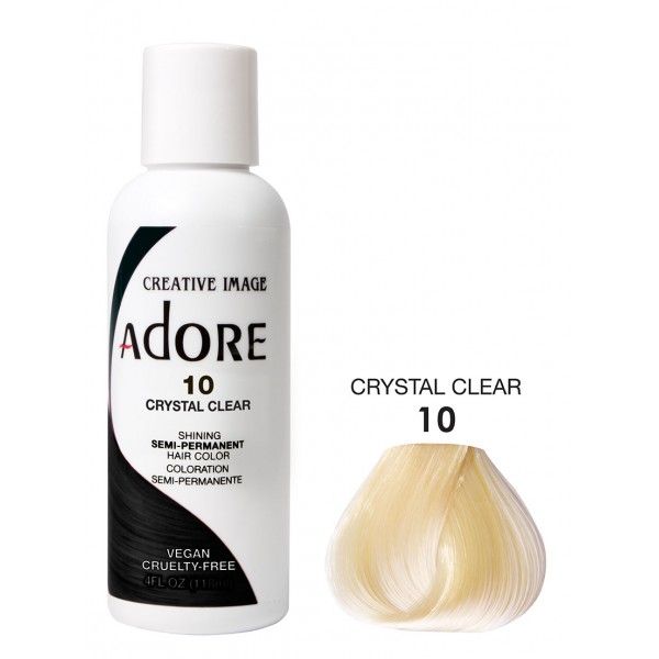 Adore Semi Permanent Hair Colour - Crystal Clear