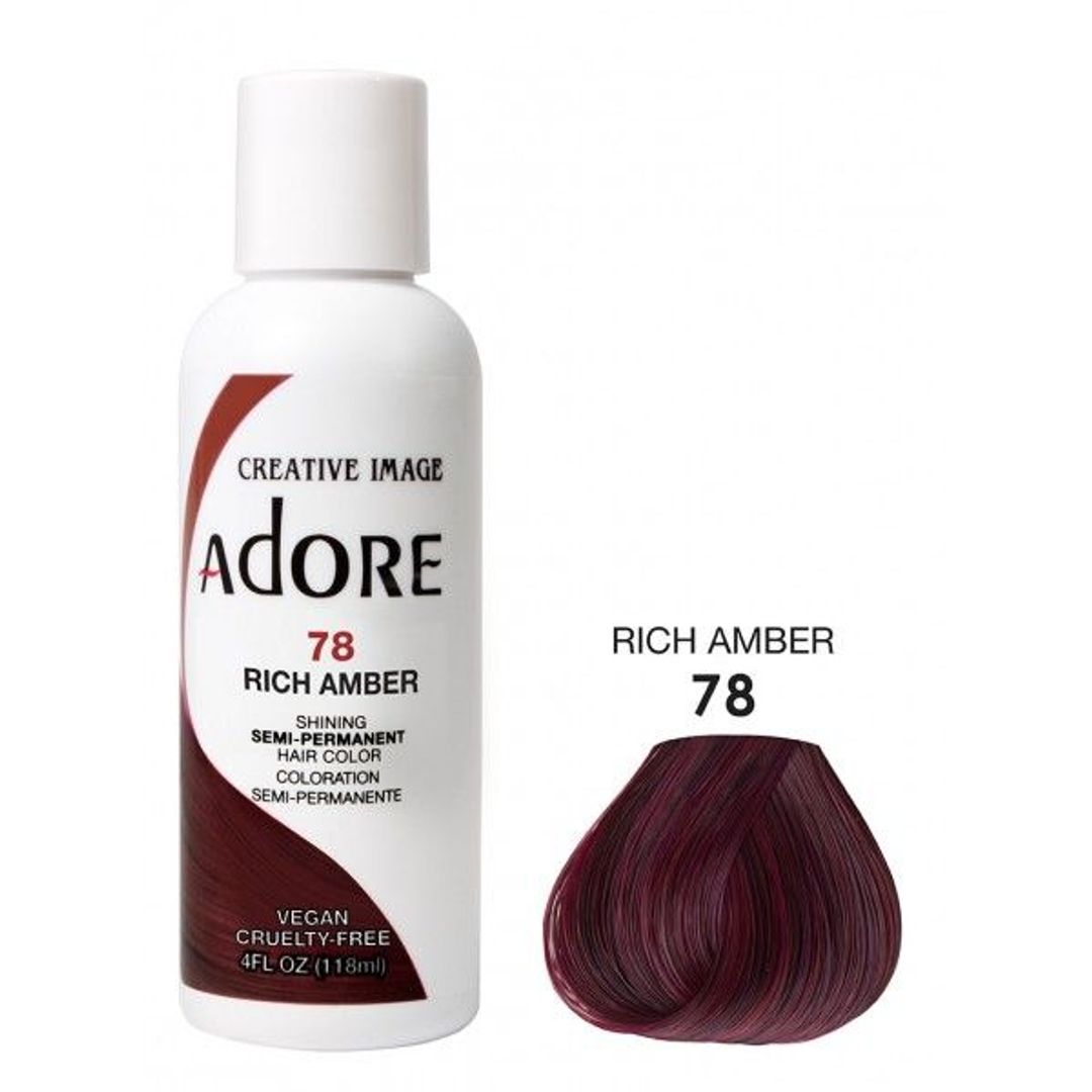 Adore Semi Permanent Hair Colour - Rich Amber