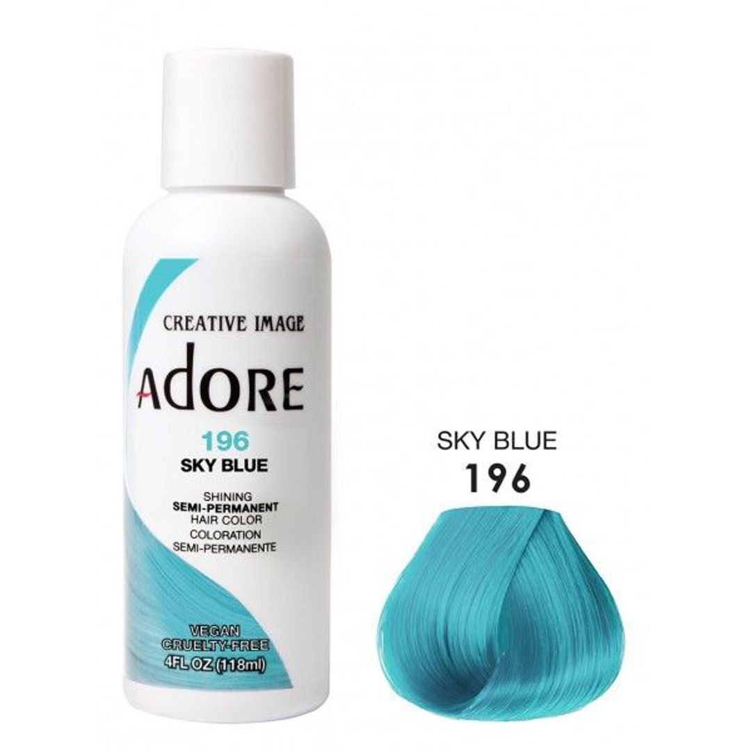 Adore Semi Permanent Hair Colour - Sky Blue
