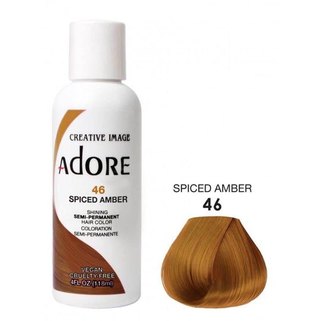 Adore Semi Permanent Hair Colour - Spiced Amber