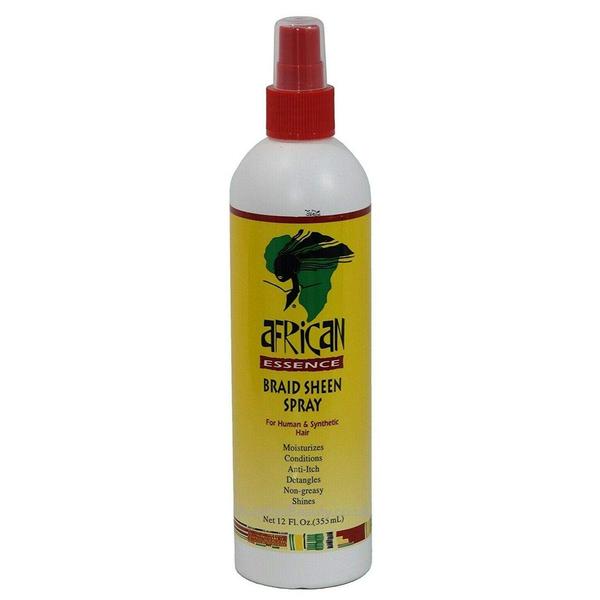 African Essence Braid Sheen Spray - 12oz