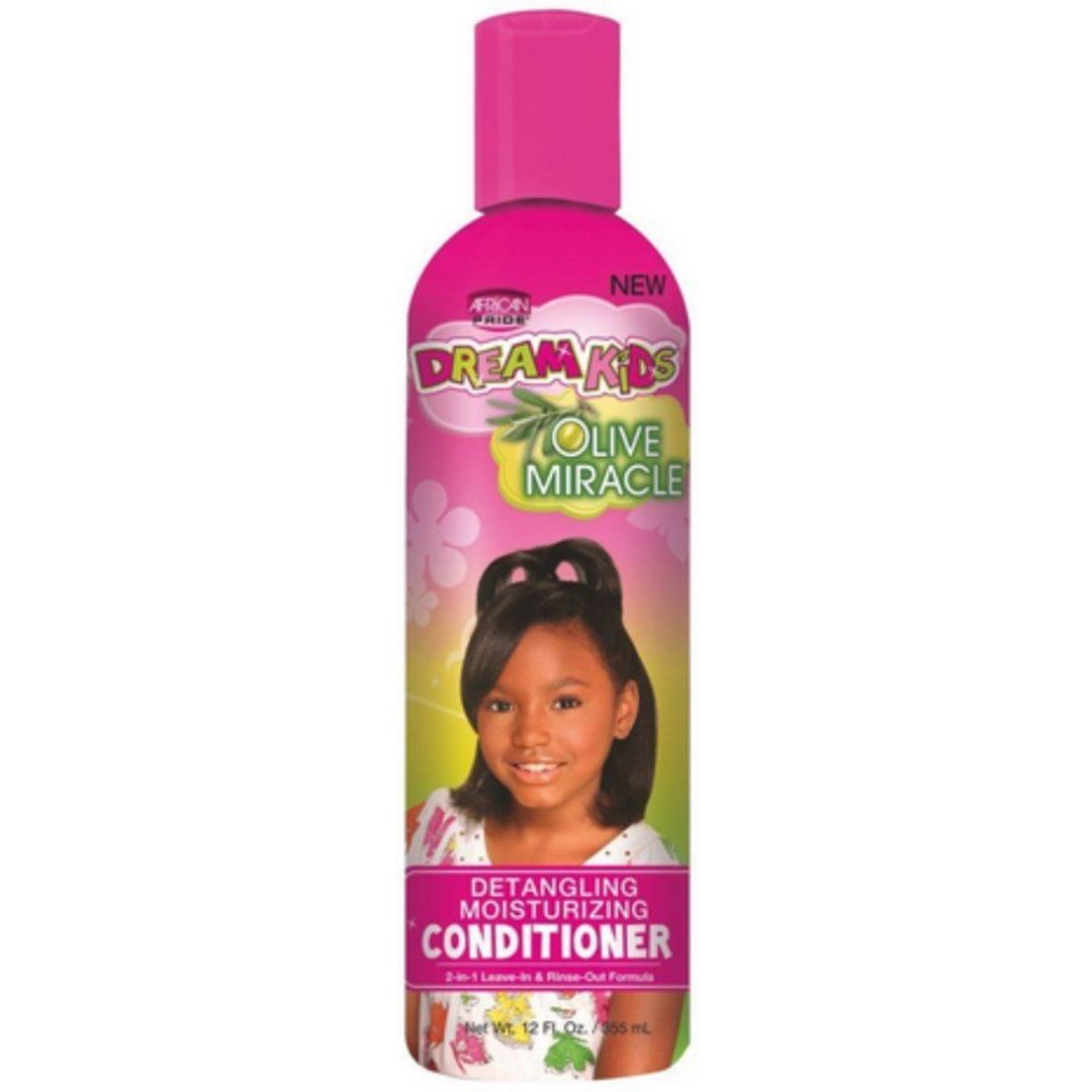 African Pride Dream Kids Olive Miracle Detangling Moisturizing Conditioner - 355ml
