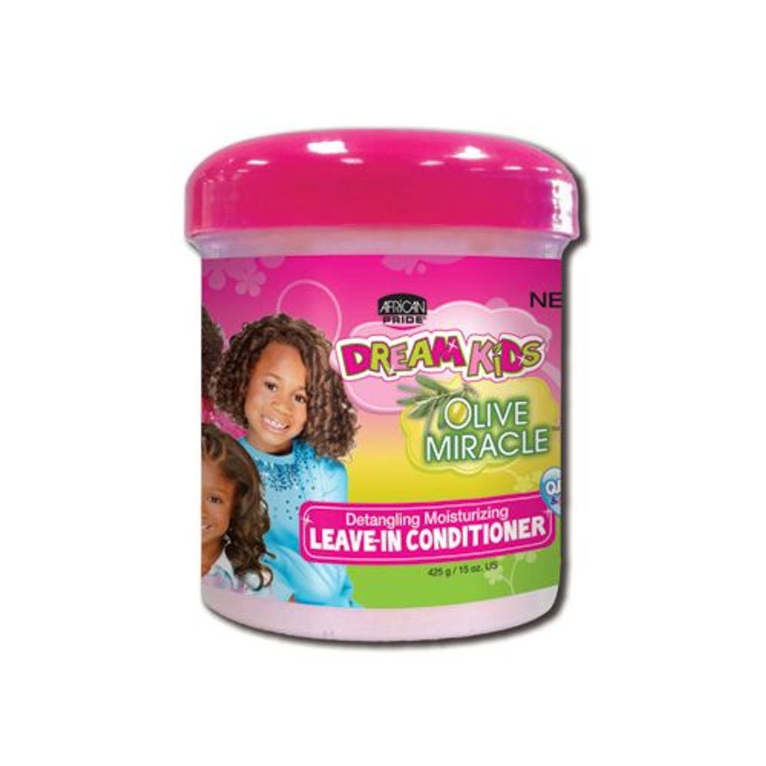 African Pride Dream Kids Olive Miracle Detangling Moisturizing Leave-in Conditioner - 425g