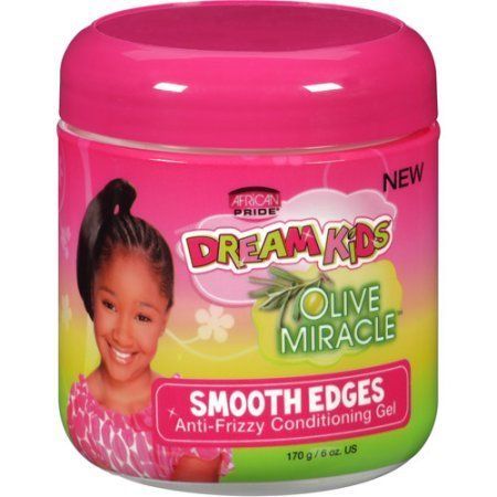African Pride Dream Kids Olive Miracle Smooth Edges Anti-frizzy Conditioning Gel - 170g