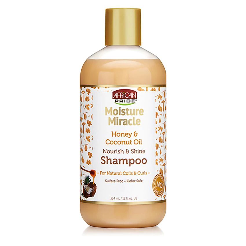 African Pride Moisture Miracle Honey & Coconut Oil Shampoo - 354ml