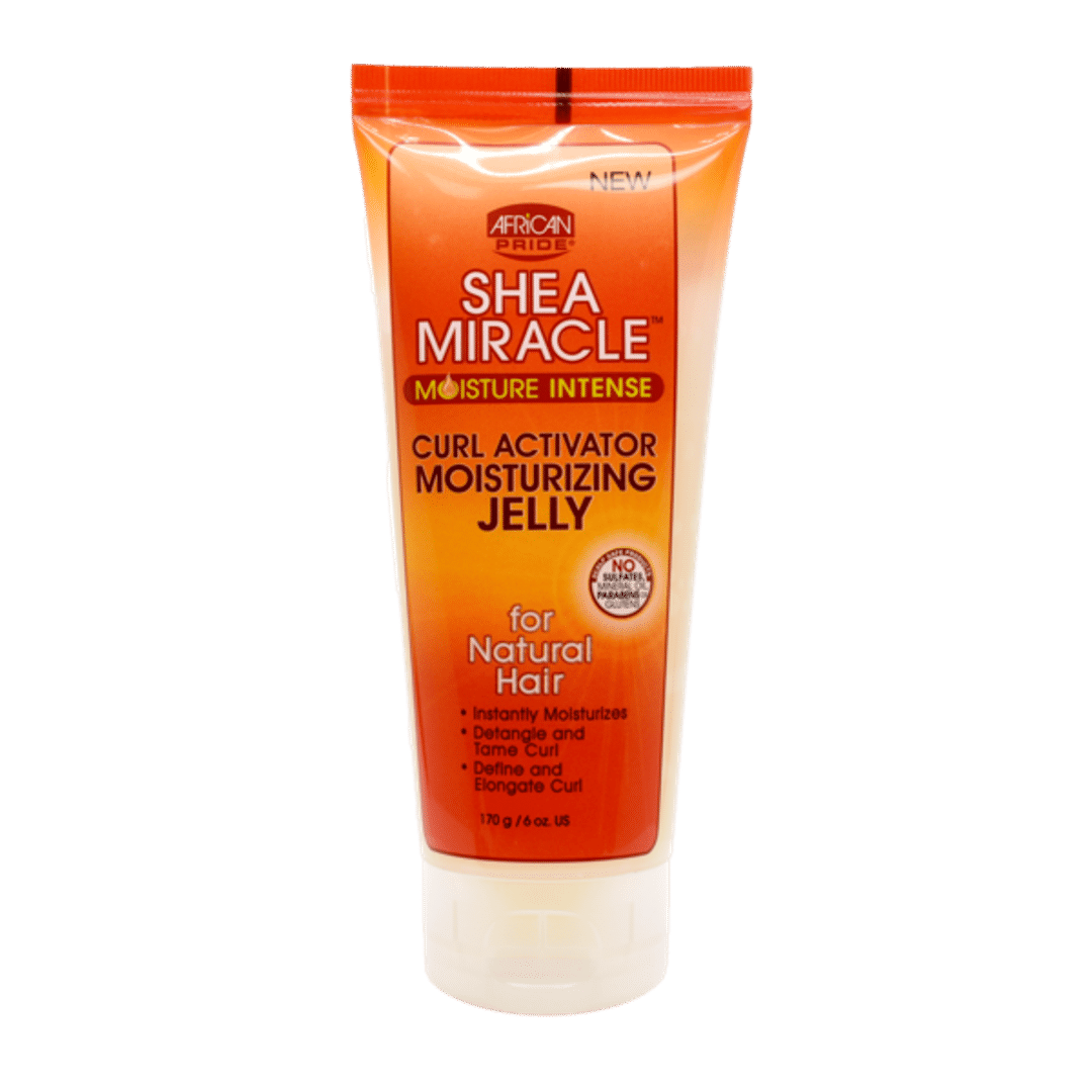 African Pride Shea Miracle Moisture Intense Curl Activator Moisturizing Jelly 170g