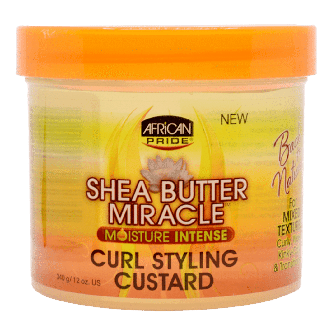 African Pride Shea Butter Miracle Moisture Intense Curl Styling Custard - 340g