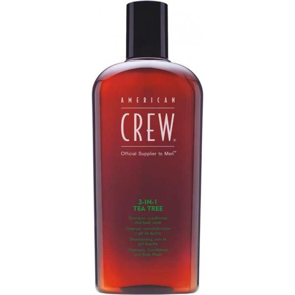 American Crew 3-in-1 Tea Tree Shampoo Conditioner & Body Wash 450ml