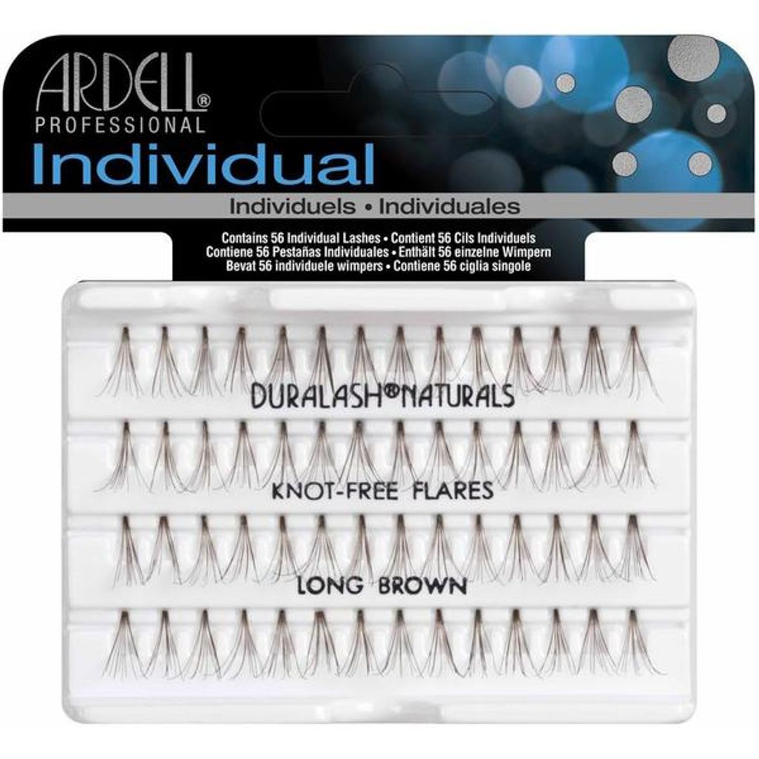 Ardell Individual Duralash Natural Knot-Free Long Brown Flares