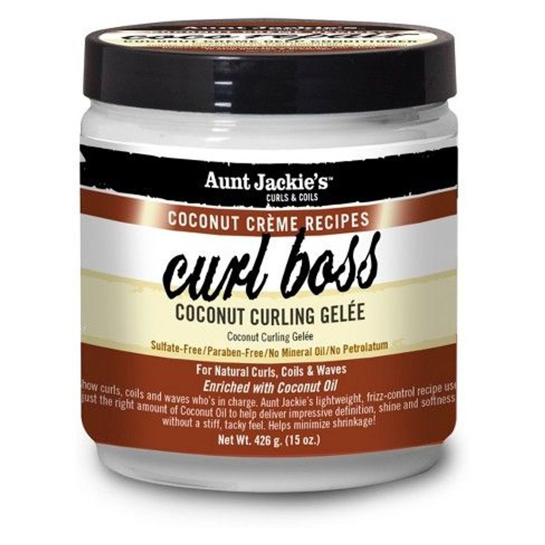 Aunt Jackie's Curl Boss Coconut Curling Gelee - 15oz