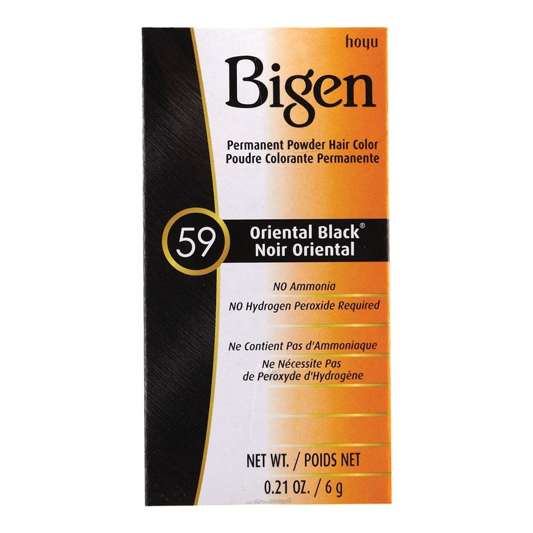 Bigen Permanent Powder Hair Colour - Oriental Black