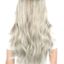 Beauty Works Double Hair Set Clip-In Extensions - Pure Platinum,20"