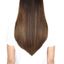 Beauty Works Gold Double Weft Extensions - Natural Black,18"
