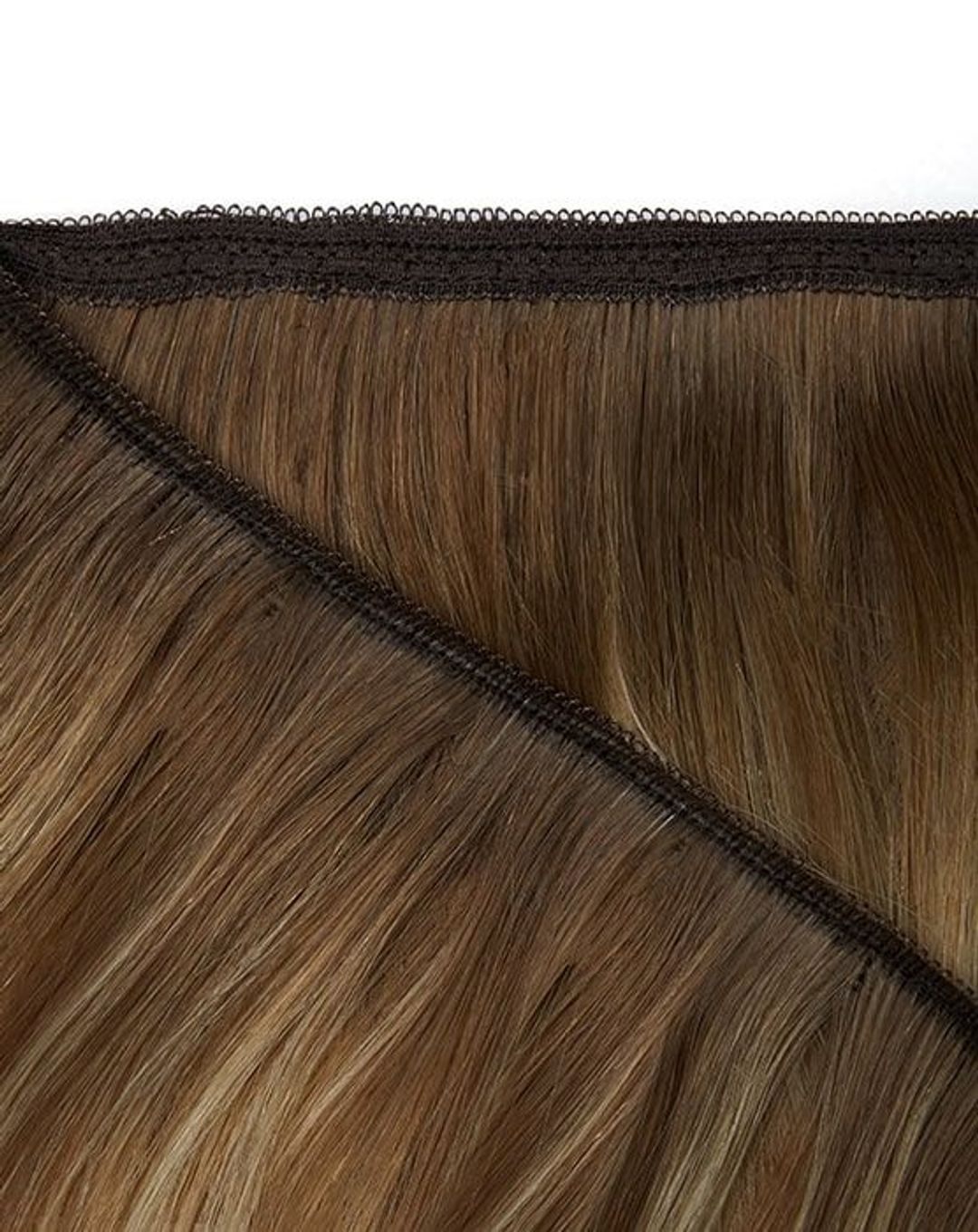 Beauty Works Gold Double Weft Extensions - Ebony,24"