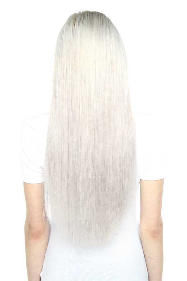 Beauty Works Invisi®-Tape Hair Extensions - Pure Platinum,18"