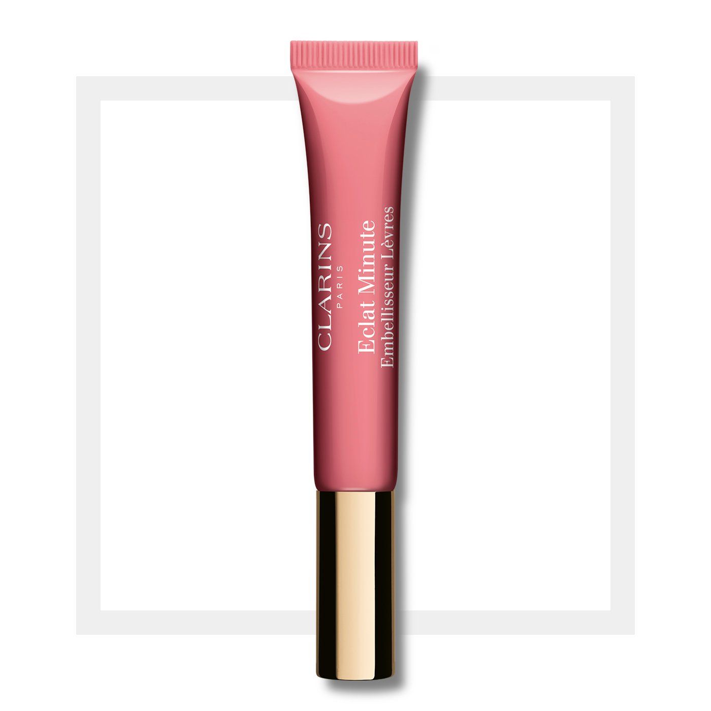 Clarins Instant Light Natural Lip Perfector 12ml - 01 Rose Shimmer