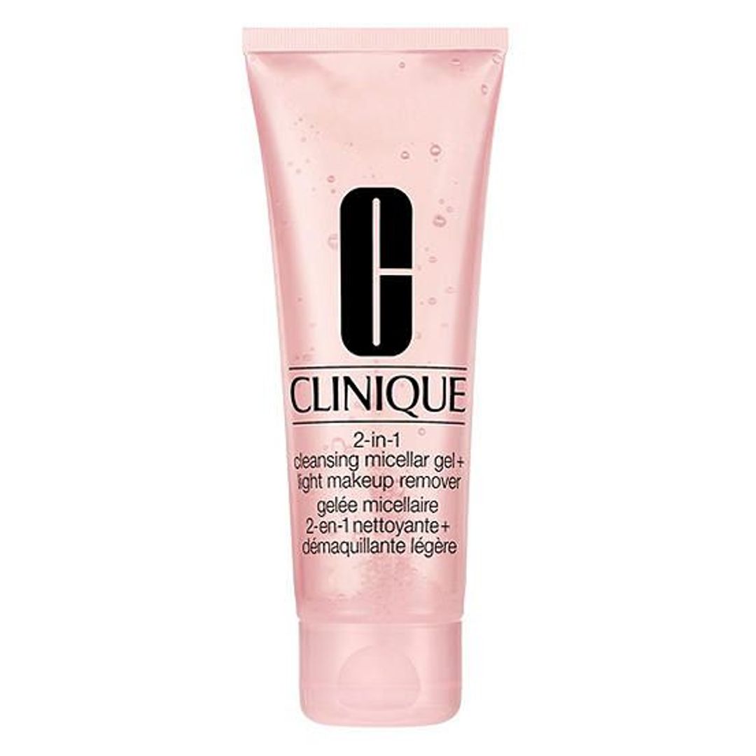 Clinique 2-in-1 Cleansing Micellar Gel + Light Makeup Remover 50ml