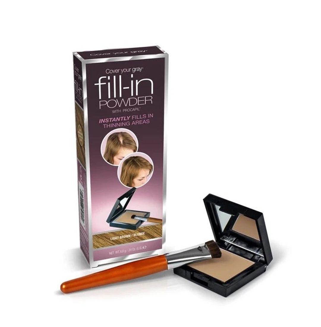 Cover Your Gray Fill In Powder - 6.8g,Light Brown/blonde