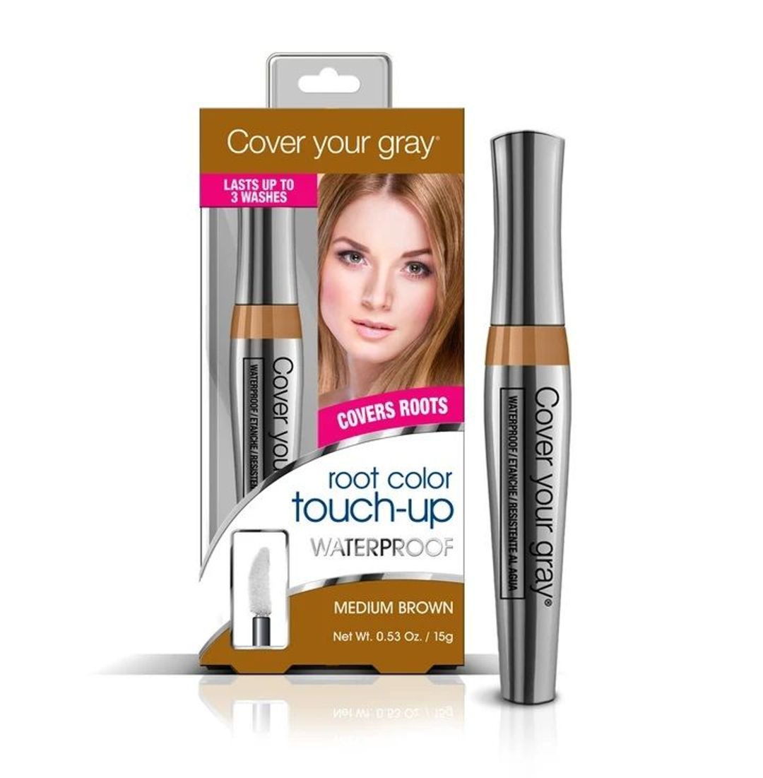 Cover Your Gray Waterproof Root Touch-up - 15g,Medium Brown