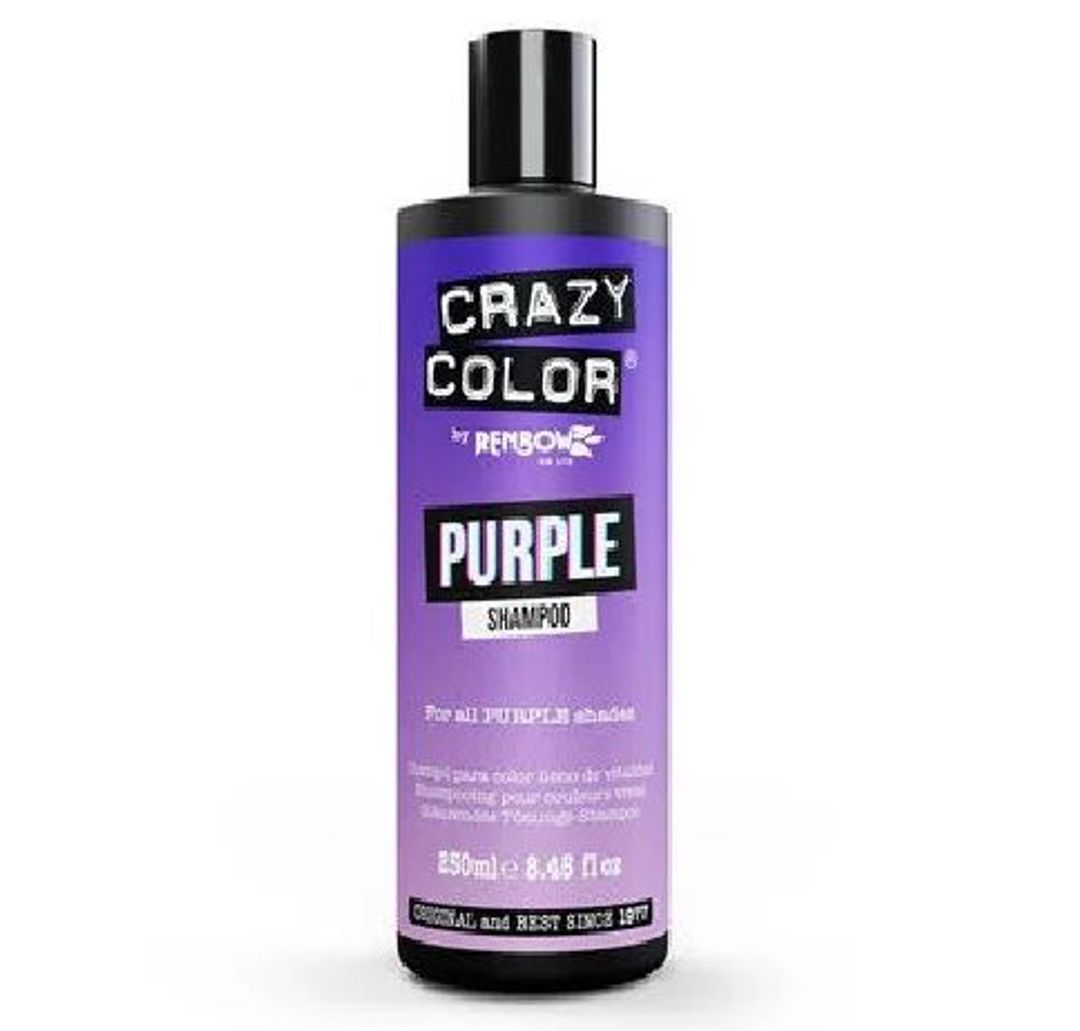 Crazy Color Rainbow Purple Shampoo 250ml