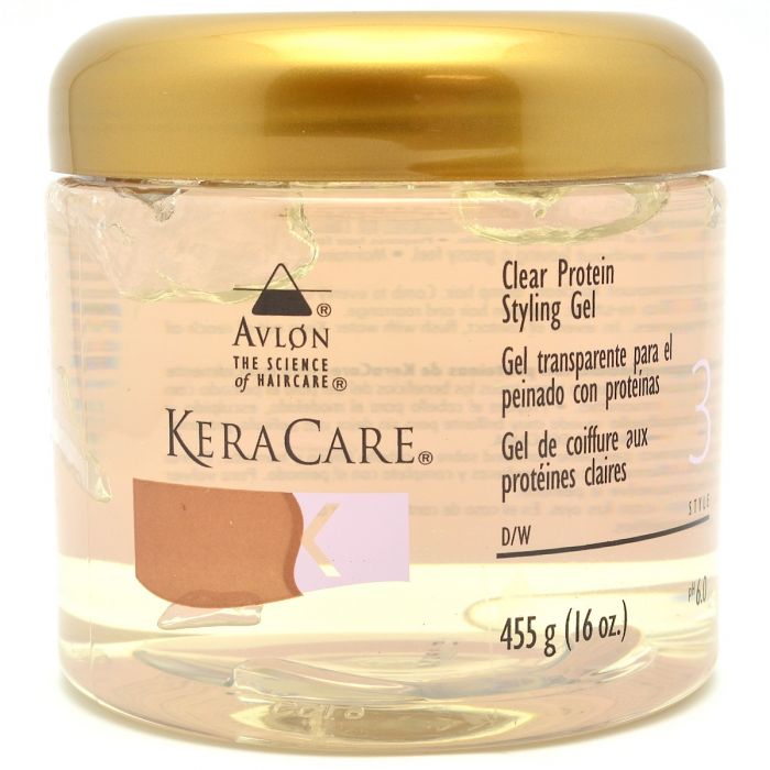 KeraCare Clear Protein Styling Gel - 16oz