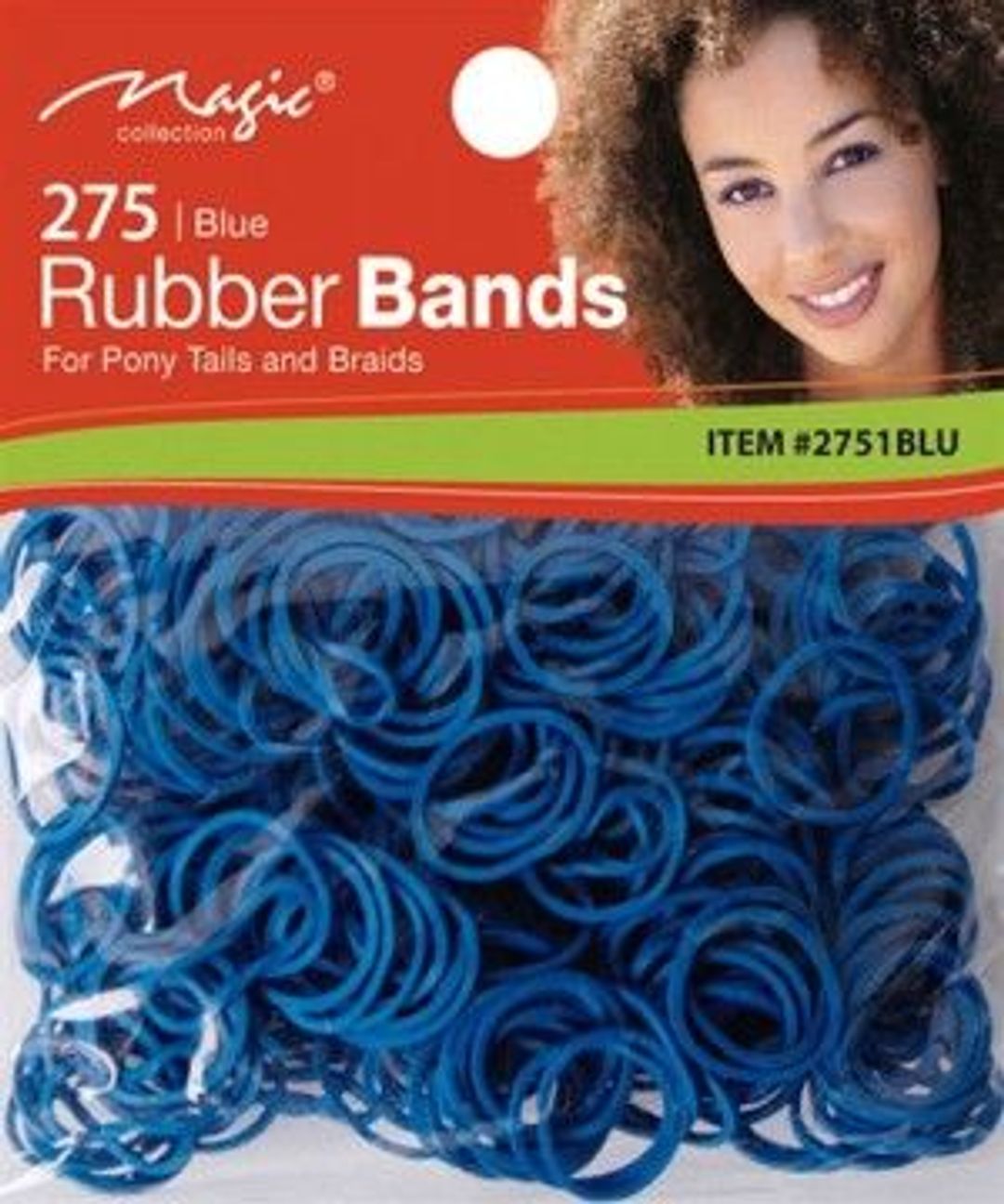 Magic Collection 275 Rubber Bands Blue - 2751