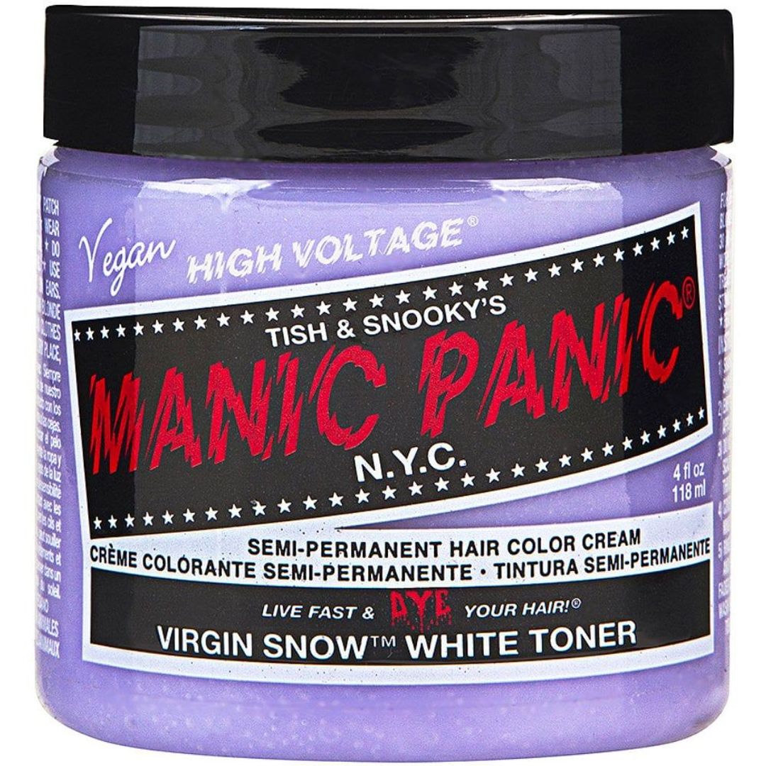 Manic Panic High Voltage Virgin Snow Toner SemiPermanent Hair Color