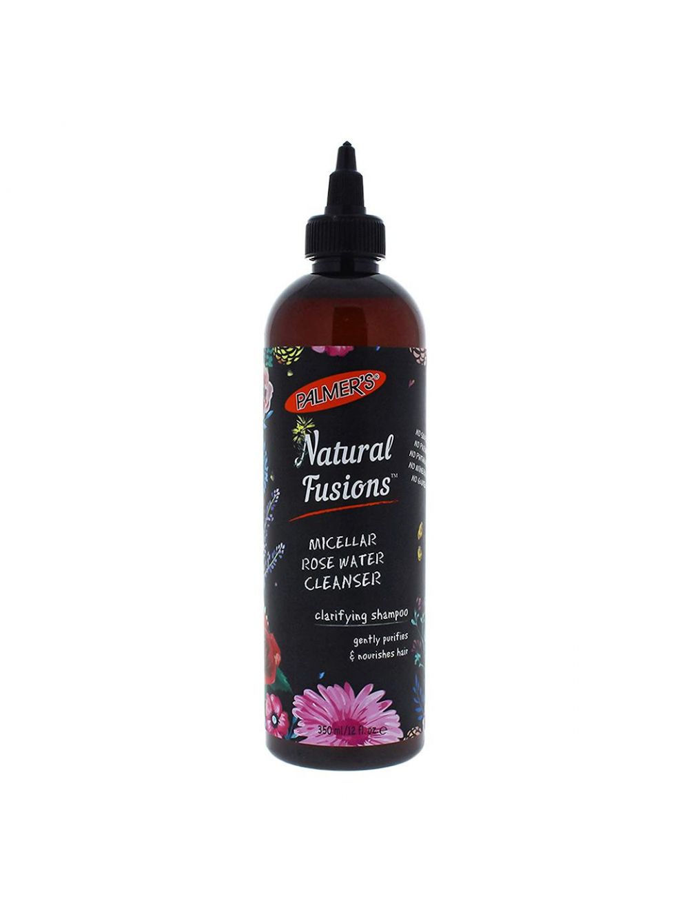 Palmer's Natural Fusions Micellar Rose Water Cleanser Clarifying Shampoo 350ml