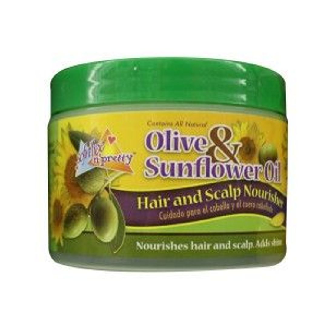 Sofn'Free N' Pretty Olive & Sunflower OiI Hair & Scalp Nourisher - 8oz