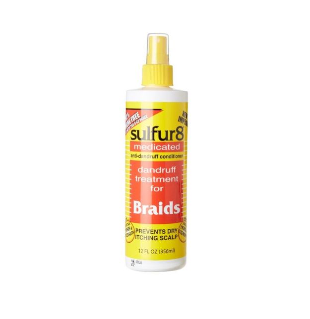 Sulfur8 Anti-Dandruff Braid Spray - 12oz