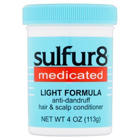 Sulfur8 Medicated Light Formula Hair & Scalp Conditioner Jar - 4oz
