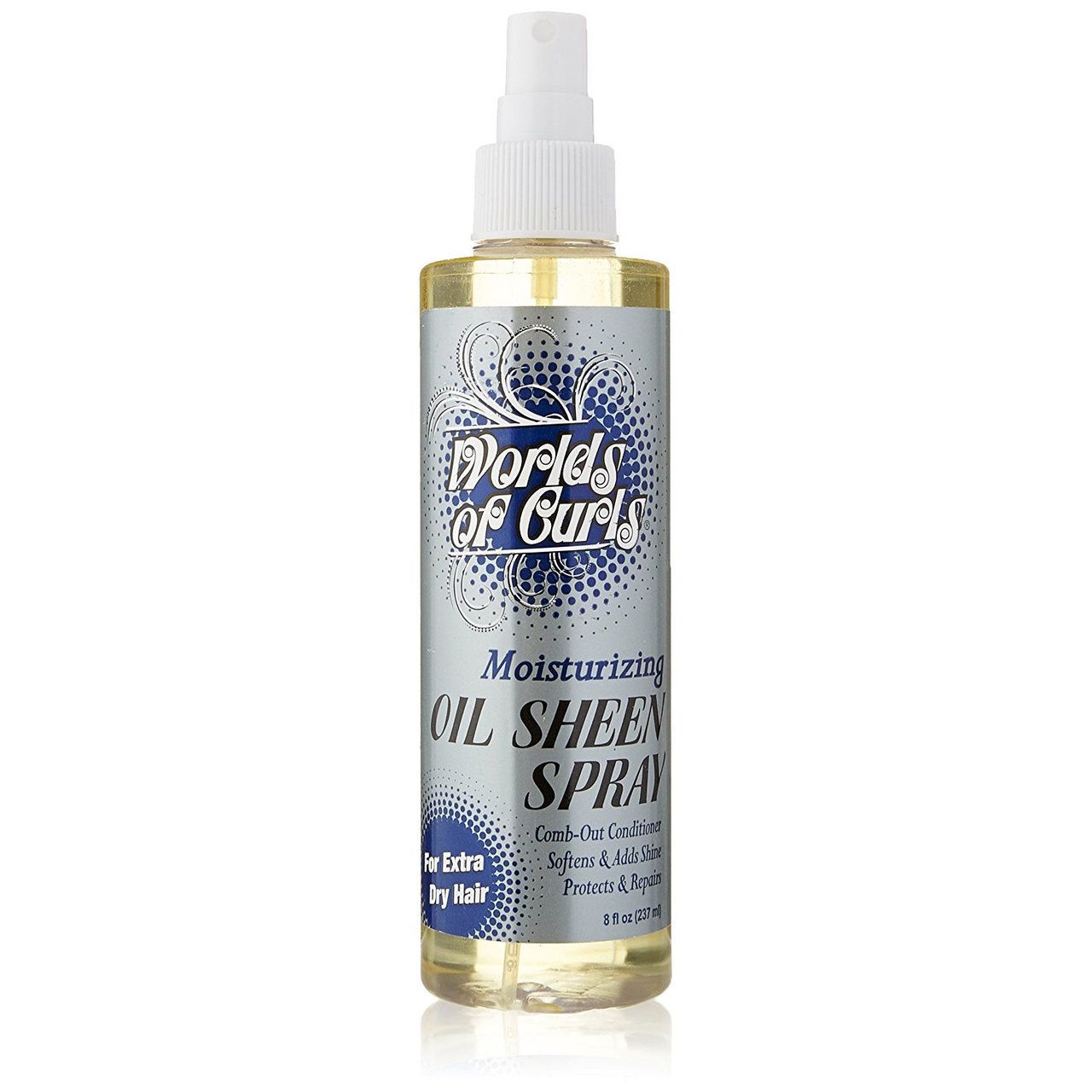 World Of Curls Oil Sheen Spray - Extra Dry Hair - 8oz