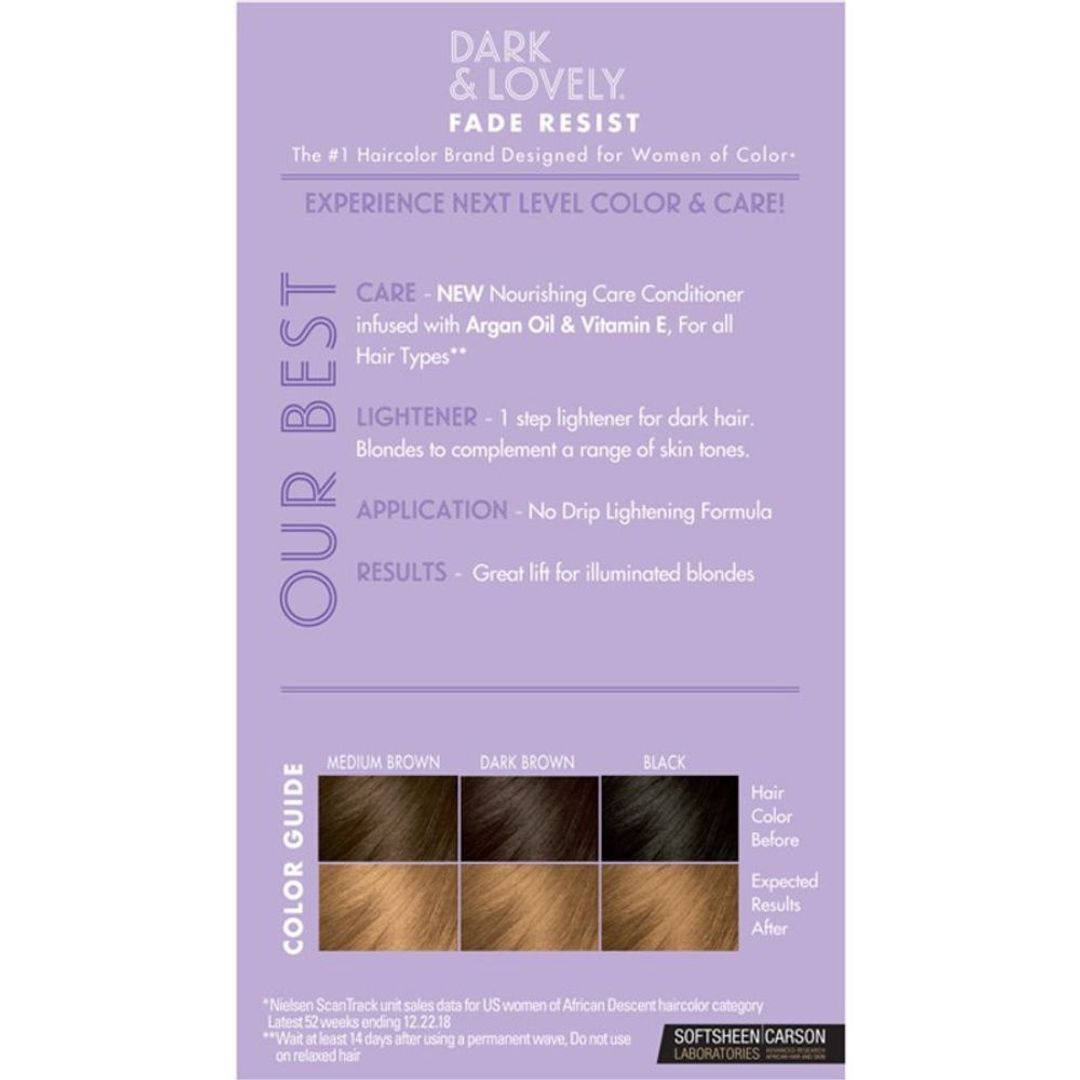 Dark and Lovely Fade Resistant Rich Conditioning Hair Color - Golden Bronze,379
