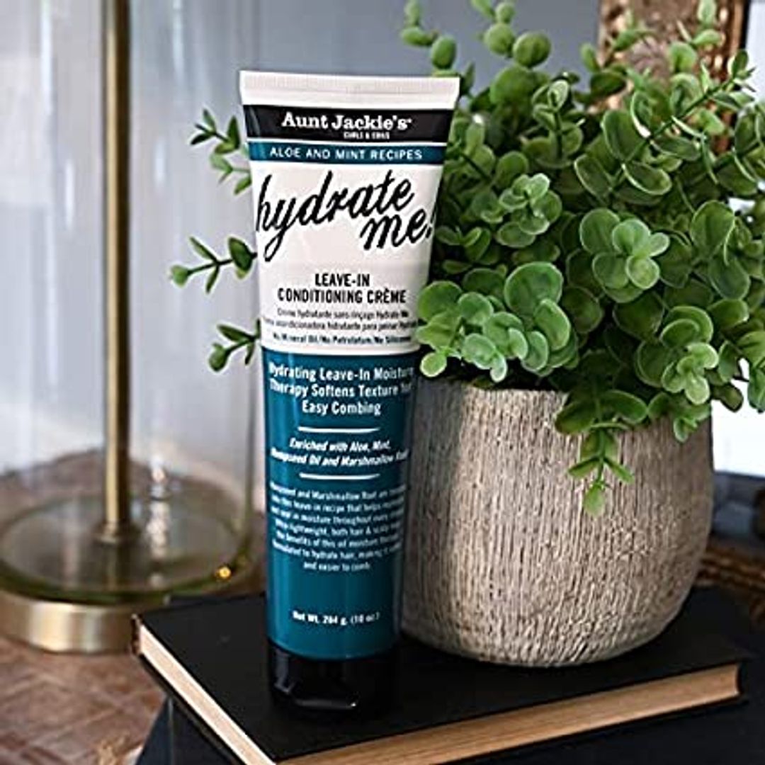 Aunt Jackie's Aloe And Mint Hydrate Me Leave-In Conditioning Crème - 10oz