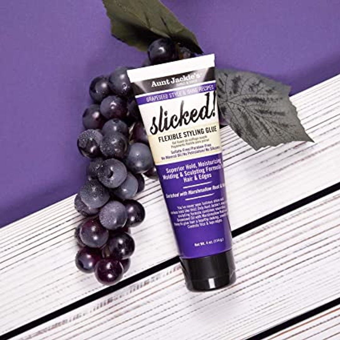 Aunt Jackie's Grapeseed Slicked Flexible Styling Glue - 4oz