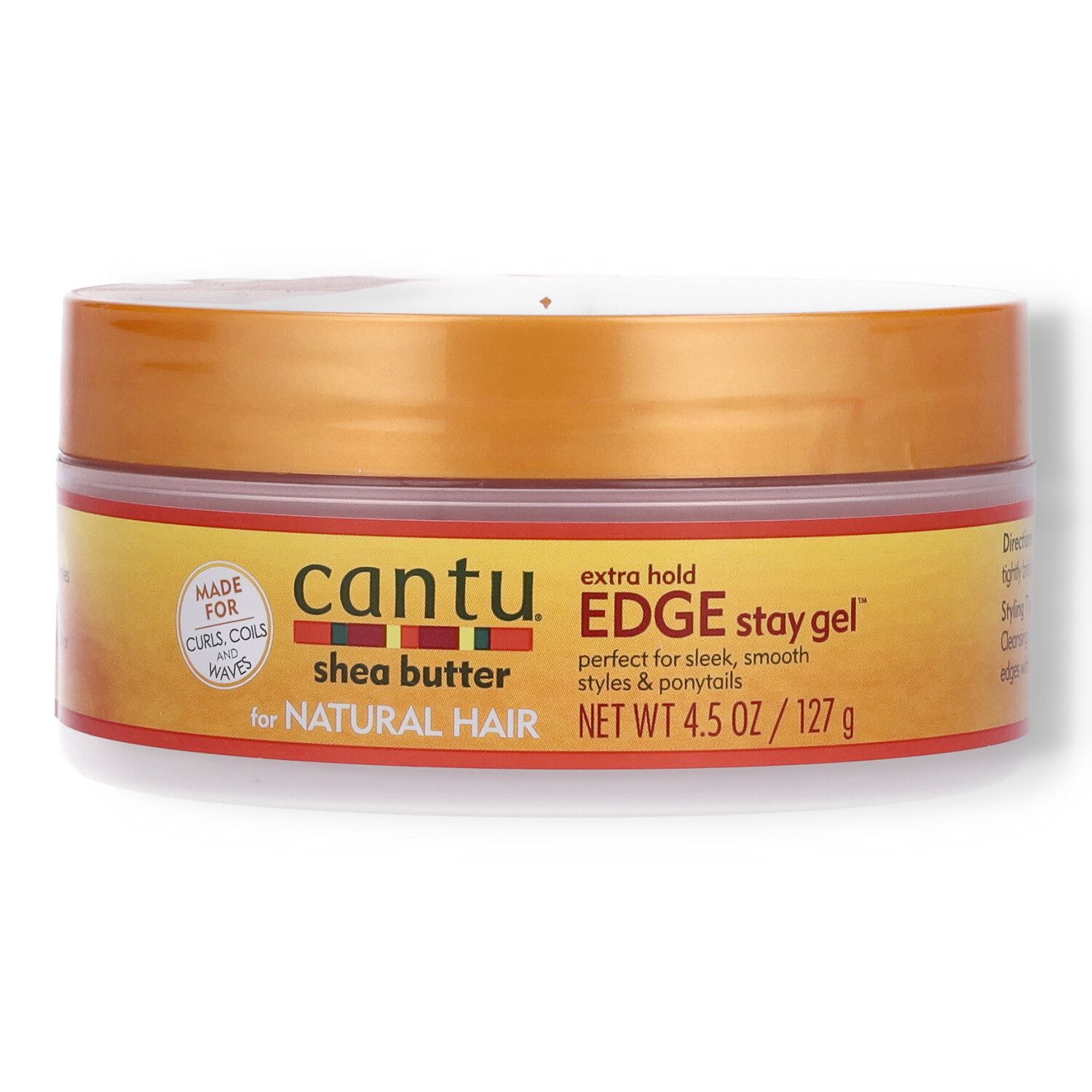 Cantu Shea Butter Extra Hold Edge Stay Gel - 4.5oz