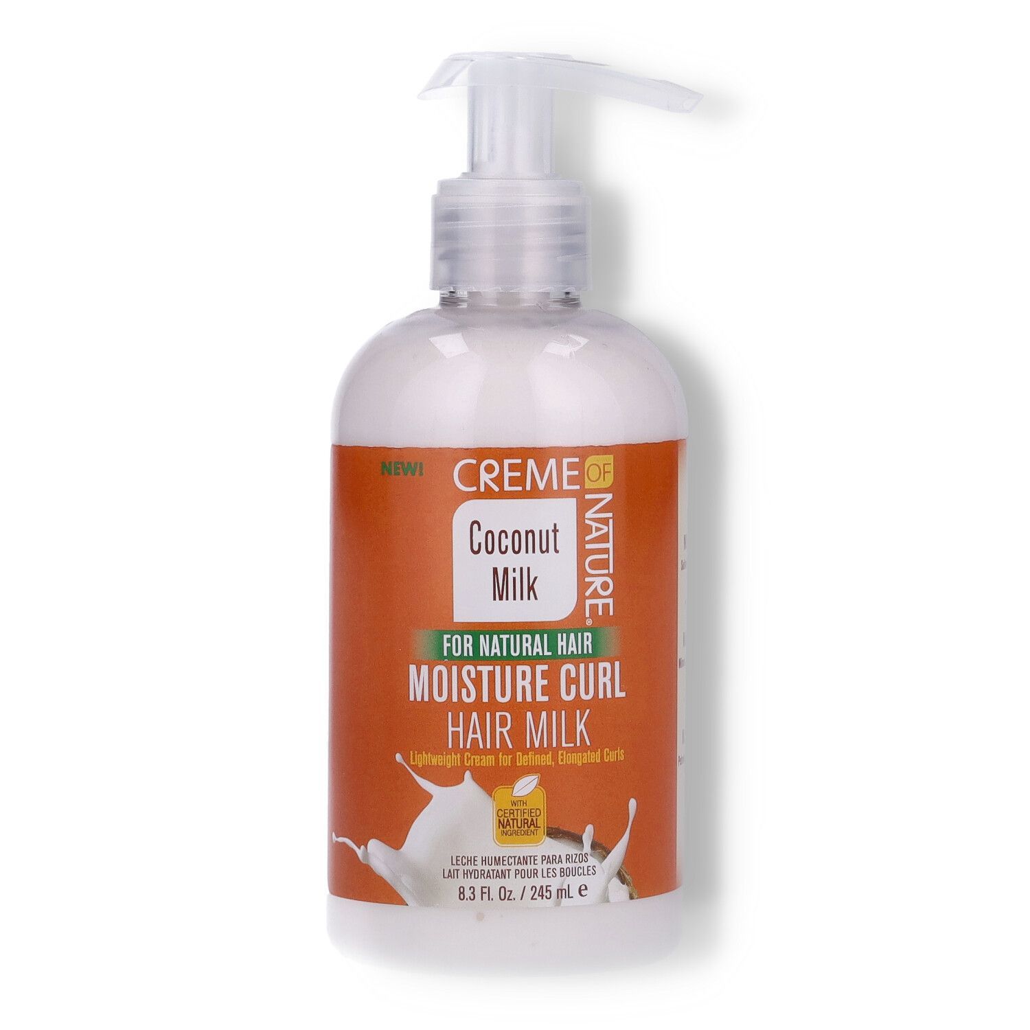 Creme Of Nature Coconut Milk Moisture Curl Hair Milk - 8.3oz